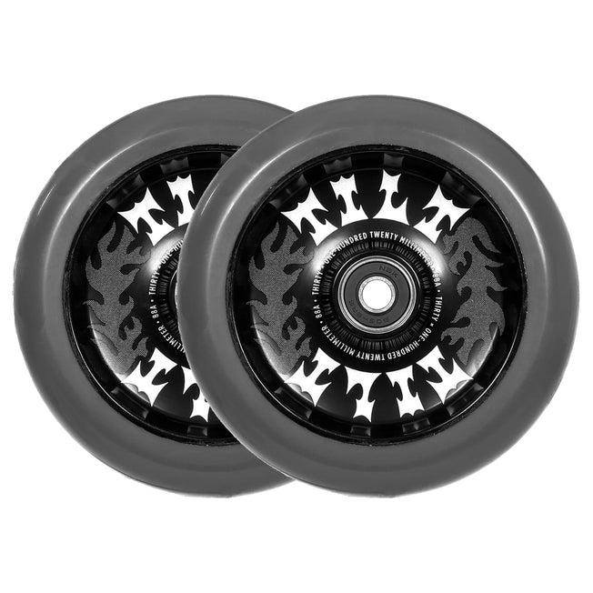 Tilt Flame Scooter Wheels - Selects - 120mm - Flame - Pair