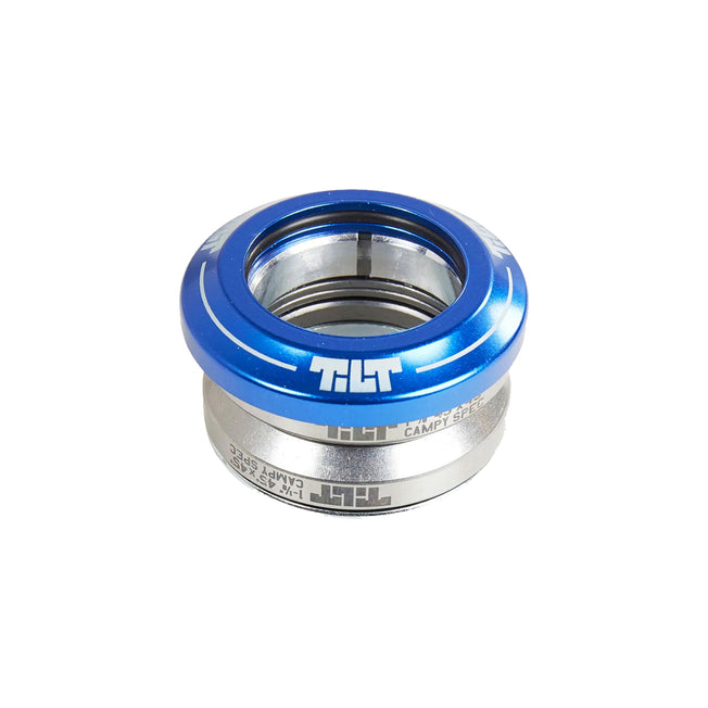 Tilt Integrated Pro Scooter Headset - Anodized Blue