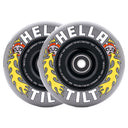 Tilt X Hella Scooters Wheels - 110mm - Grey - Pair