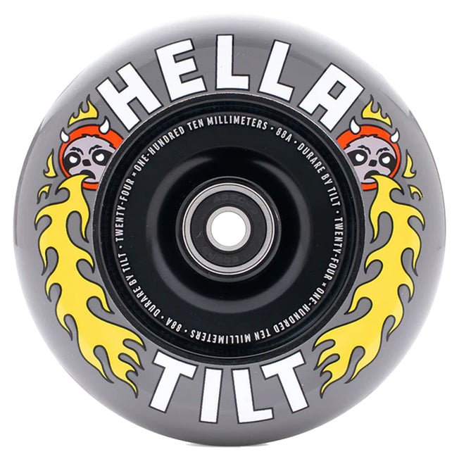 Tilt X Hella Scooters Wheels - 110mm - Grey - Pair