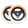 Thumbnail for Tilt Stage Scooter Wheels - 110mm - Orange Stripe - Pair