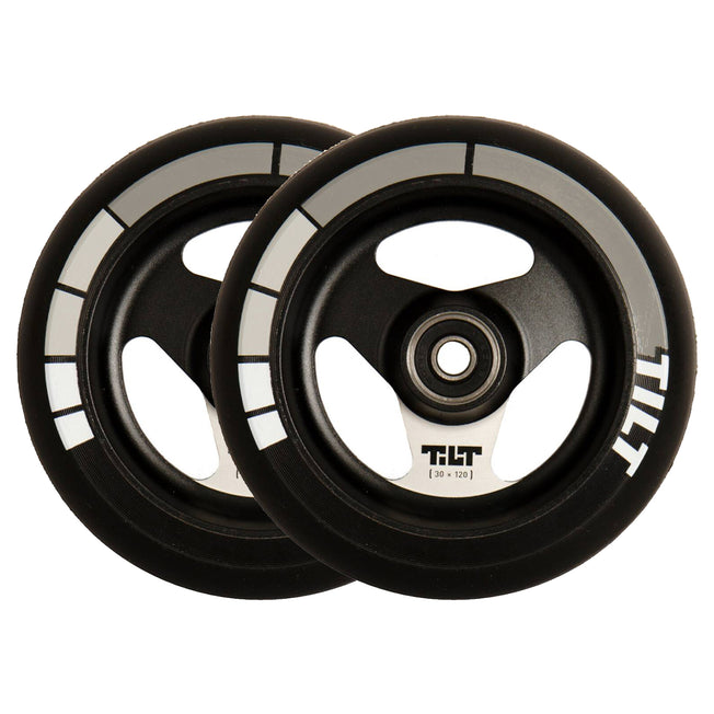 Tilt Stage Scooter Wheels - 110mm - Smoke - Pair