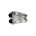 Unon Mono Scooter Double Clamp - Silver