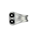 Unon Mono Scooter Double Clamp - Silver