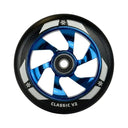 Union Classic V2 Scooter Wheel - 110mm - Black / Chrome Blue