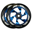 Union Classic V2 Scooter Wheel - 110mm - Black / Chrome Blue