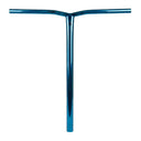 Union Uniq Bend Scooter Bars - HIC - Chrome Blue