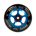 Proto Slider Spoked Wheels - 110mm - Black on Blue - Pair