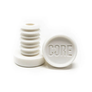 Core Bar Ends - White