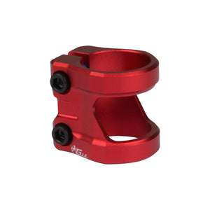 Addict Ultra Light Scooter Double Clamp - Red
