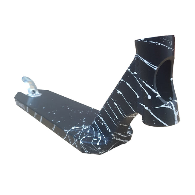 Apex Mini Scooter Deck - Black /  White - 4.5