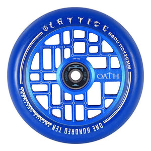 Oath Lattice Wheels - 110mm - Blue - Pair