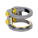 Oath Carcass Scooter Double Clamp - Gold / Titanium