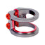 Oath Carcass 2 Bolt Clamp - Red / Titanium