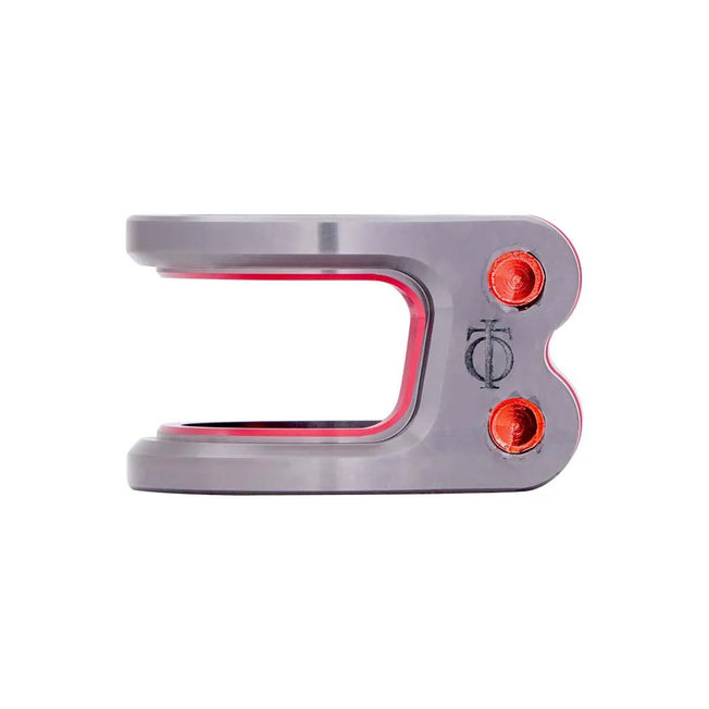 Oath Carcass 2 Bolt Clamp - Red / Titanium