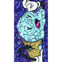 Chubby Ice Cream Scooter Griptape - Blue/Purple