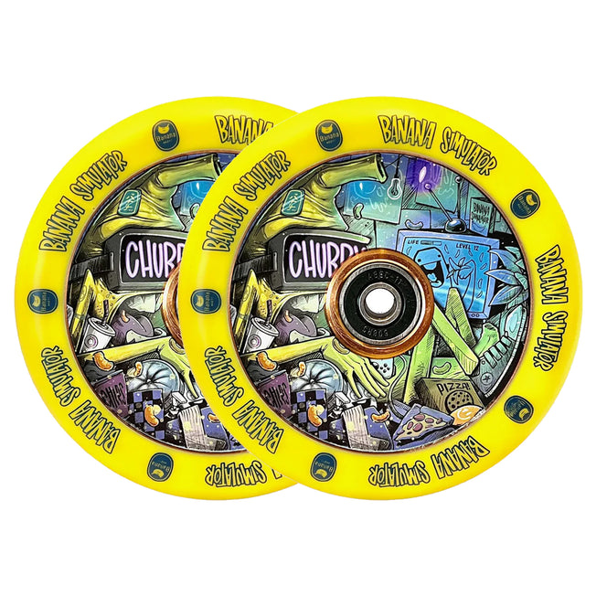 Chubby Hollowcore Scooter Wheel - 110mm - Banana Simulator