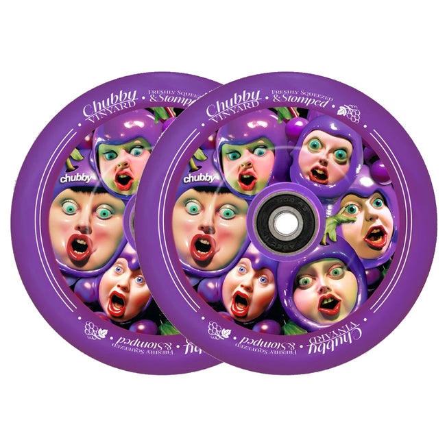 Chubby Hollowcore Scooter Wheel - 110mm - Grape Juice
