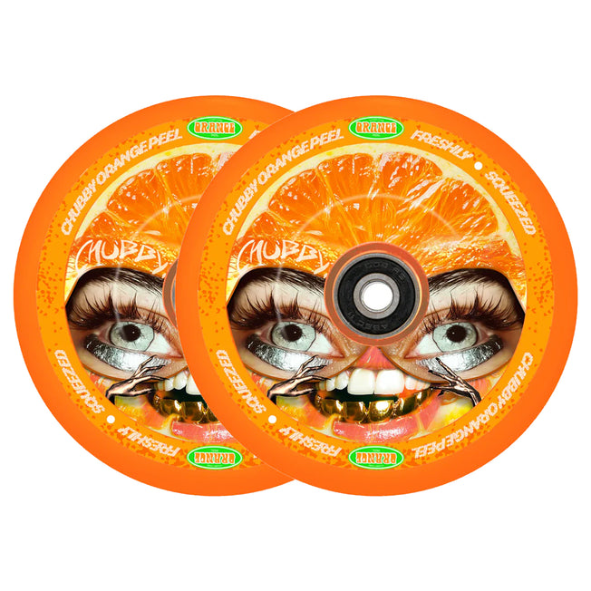 Chubby Hollowcore Scooter Wheel - 110mm - Orange Peel