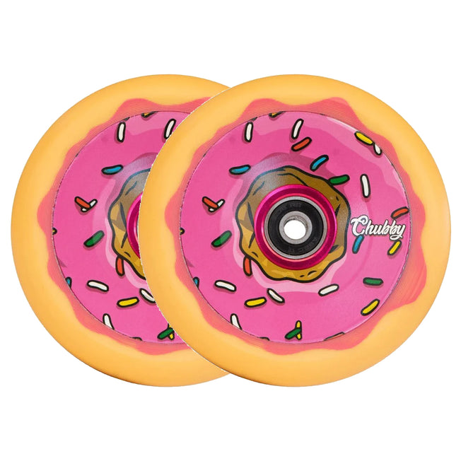 Chubby Hollowcore Scooter Wheel - 110mm - Pink Doughnut