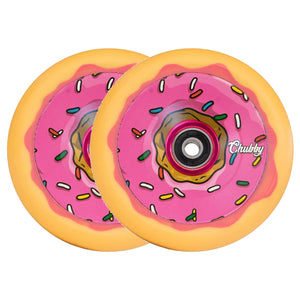 Chubby Hollowcore Scooter Wheel - 110mm - Pink Doughnut