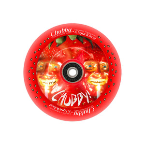 Chubby Hollowcore Scooter Wheel - 110mm - Strawberry Farm