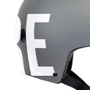 CORE Street Helmet – Grey - logo close-up