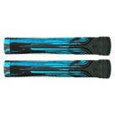 Drone Acolyte Scooter Grips - Black / Cyan Marble