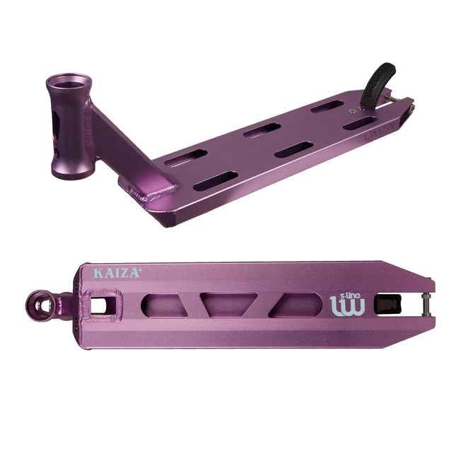 Longway Kaiza V2 Pro Scooter Deck - Purple - 4.5