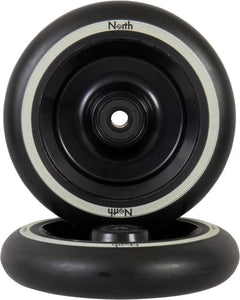 North Fullcore Wheel - 115mm - Black / Black - Pair