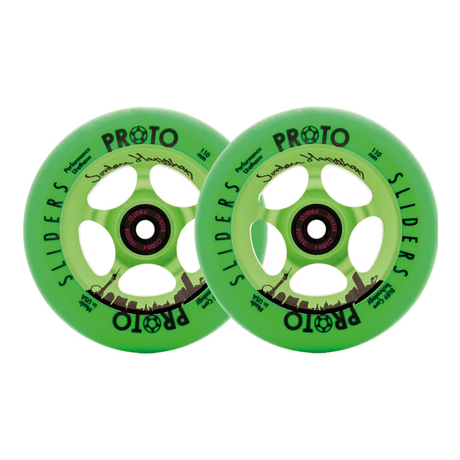 Proto Sliders Signature Wheels - Jordan Hanrahan - 110mm - Sin City - Pair