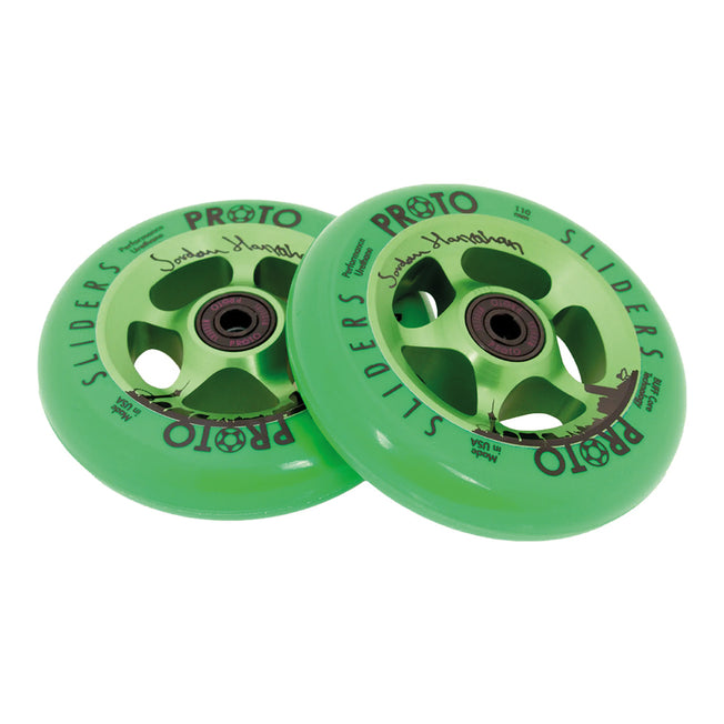Proto Sliders Signature Wheels - Jordan Hanrahan - 110mm - Sin City - Pair