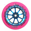 River 115 Rapid Wheels - 115mm - Roulette - Pair | Wheels | River | river-rapids-wheels-115mm-x-30mm-roulette-reece-doezema-pink-blue