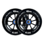 River 115 Glide Wheel - 115mm - Shadow - Pair