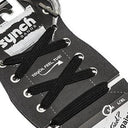 Synch Bands Shoelaces - Black Jack - lace close-up