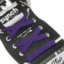 Synch Bands Shoelaces - Purple Haze - lace close-up