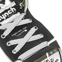 Synch Bands Shoelaces - White Lightning - lace close-up