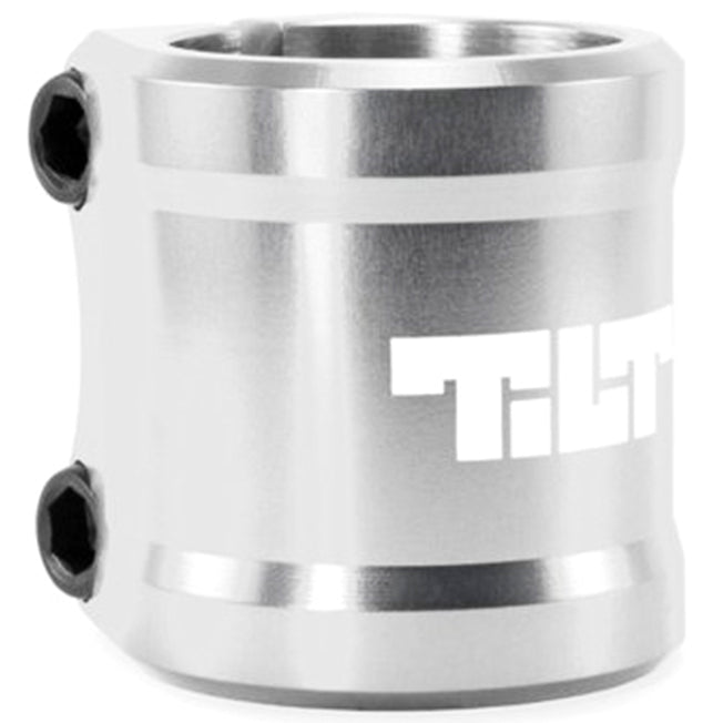 Tilt ARC Oversized Scooter Double Clamp - Silver