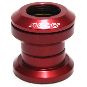 Neco IHC Threadless Scooter Headset - Anodized Red
