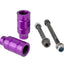 Grit Scooters Alloy Scooter Pegs - Anodized Purple