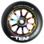 Lucky Tens Wheel - 110mm - Black on Oil Slick