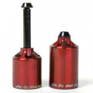 Ethic Steel Scooter Pegs - Red