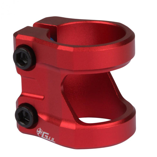 Addict Ultra Light Scooter Double Clamp - Red
