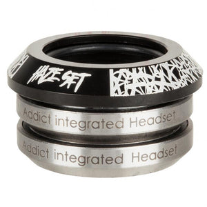 Addict Hazeset Scooter Headset - Anodized Black