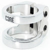 Thumbnail for Core Venom Scooter Double Clamp - Chrome