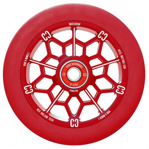 Core Hex Wheel - 110mm - Red
