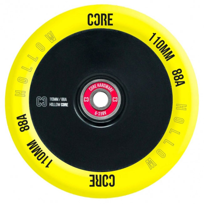 Core Hollowcore Pro Scooter Wheel V2 - 110mm -  Yellow/Black