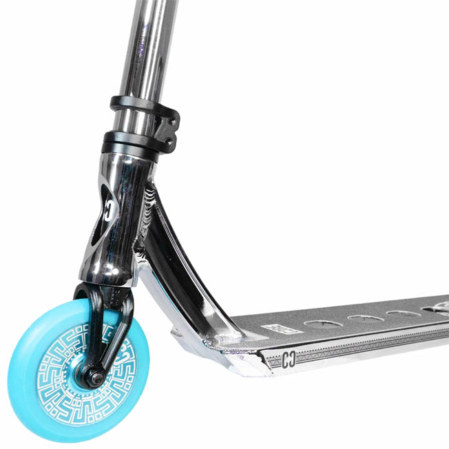 Core CL1 Complete Scooter - Chrome / Teal