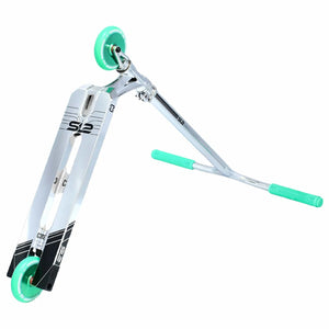 Core SL2 Complete Stunt Scooter - Chrome / Teal