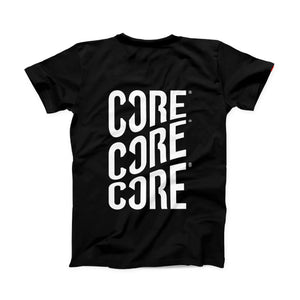 Core T-Shirt - Wave - Black